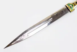 Кинжал сувенирный, мельхиор - 3, Кизляр