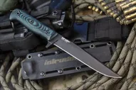 Нож Кизляр, Интрудер, черный, G10, D2