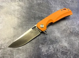 Складной нож Нус Orange, сталь D2, G-10, ТДК Кизляр