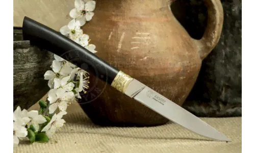 Нож "Кавказский" полированный, эластрон, (ПП Кизляр)-0
