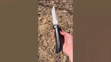 Складной нож Танто- размер биг сайз 🔥 Быстрорежущая порошковая сталь S390 (70hrc) накладки карбон⚡️