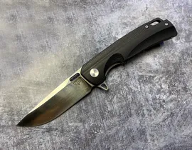 Складной нож Нус Black, сталь D2, G-10, ТДК Кизляр