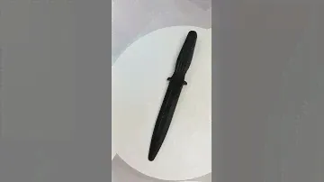 Нож тренировочный мягкий НОЖ-1М, резиновый, мягкое лезвие,черный