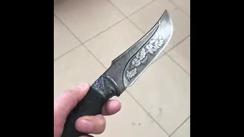 Шикарный нож из Дамасской стали Кизляр