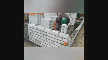 Гараж, 5 дней 5000 кирпича