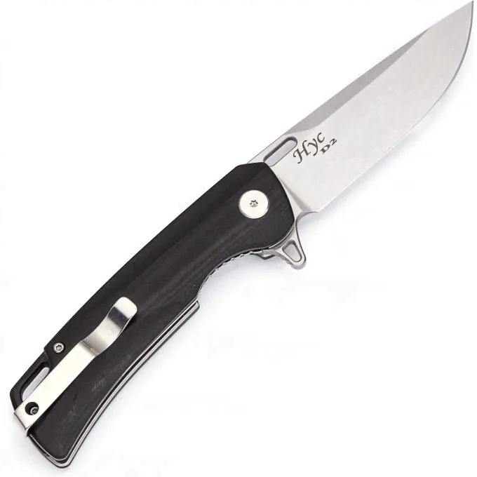 Нож складной КИЗЛЯР ТДК "Нус" чёрный LLKB348 blak