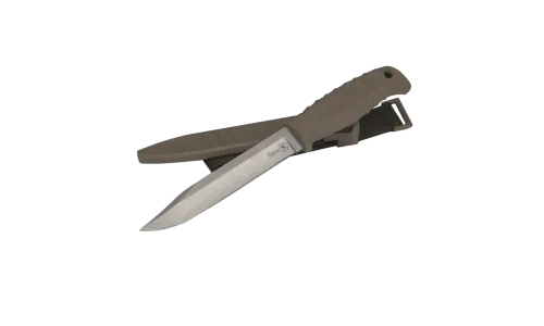 Нож "Таран",сталь AUS-8, эластрон пустынный (ПП Кизляр)