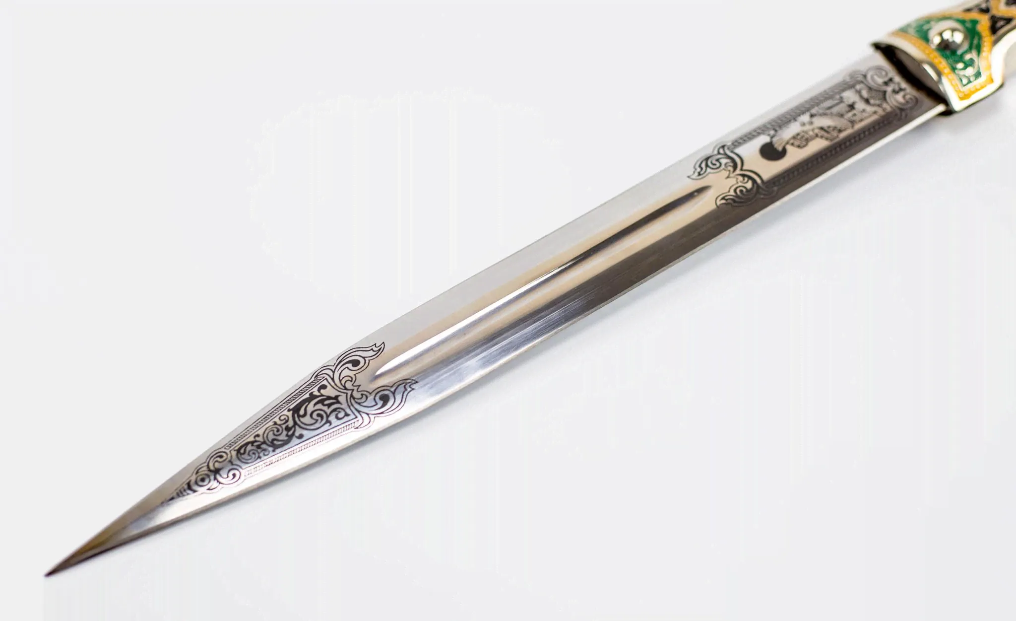 Кинжал сувенирный, мельхиор - 3, Кизляр-4