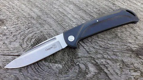 ООО ПП Кизляр - Скаут, складной, Stonewash, черный 08032_015200