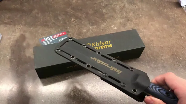 Нож "Intruder D2 Satin" от Kizlyar Supreme