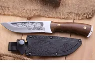 Нож Кизляр, фултанг, длина - 30 см., дерев. рукоять, в чехле, в ассортименте