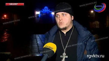 Нападение на церковь в Кизляре зафиксировала камера внешнего видеонаблюдения