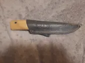 🛍 Нож туристический Samoyed N690 StoneWash Орех Kizlyar Supreme Кизляр Суприм