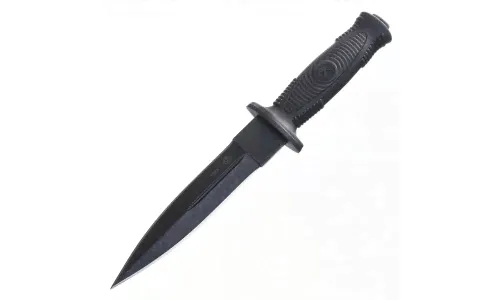 Гражданское холодное клинковое оружие "КО-1" клинок черный "Stonewash", рукоять эластрон (ПП Кизляр)-0