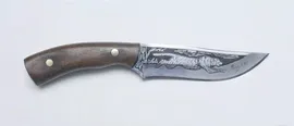 Нож Кавказ, Кизляр СТО, сталь 65х13, орех