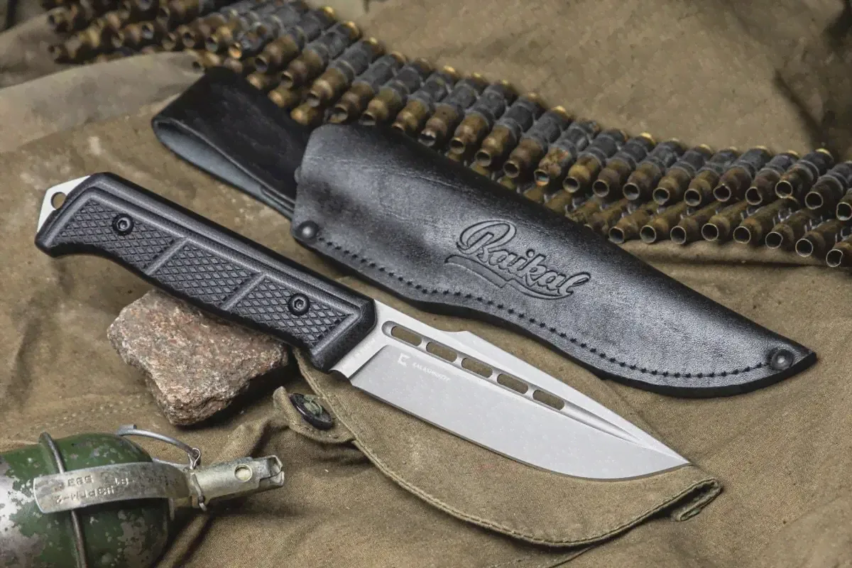 🛍 УНИВЕРСАЛЬНЫЙ ТУРИСТИЧЕСКИЙ ОХОТНИЧИЙ НОЖ BAIKAL K340 G10 TACWASH КИЗЛЯР СУПРИМ-0