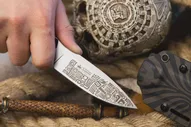 ТУРИСТИЧЕСКИЙ НОЖ AZTEC D2 KYDEX КИЗЛЯР СУПРИМ (art.: 3920b774dae34)