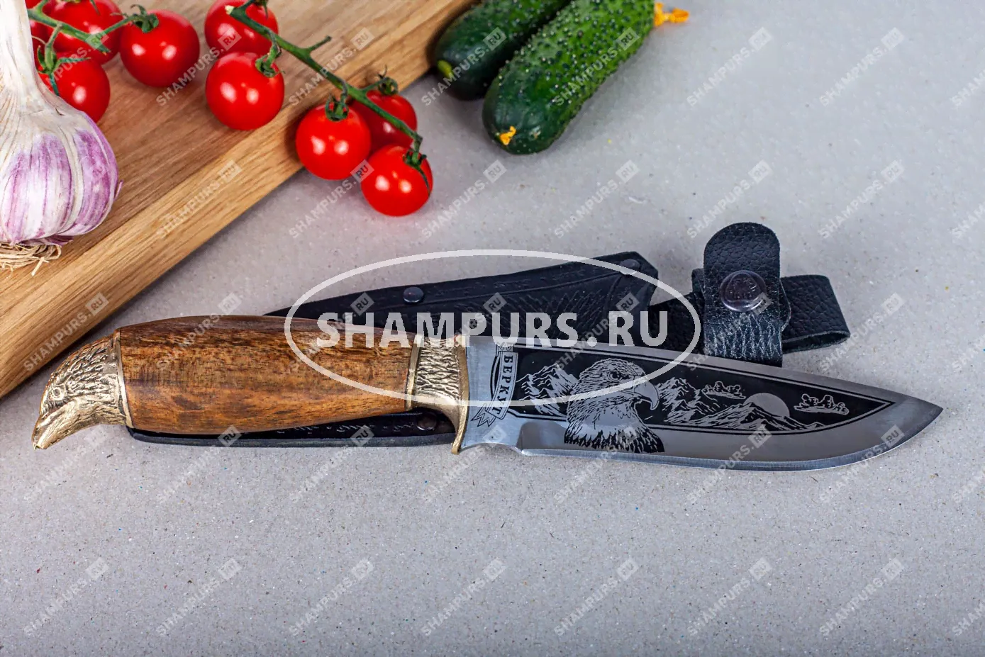 Нож Кизляр - Беркут латунь