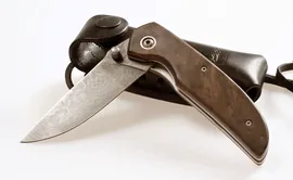 Нож складной Кизляр Ирбис Дамаск