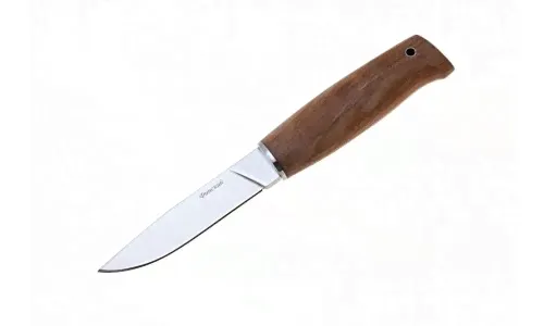 Нож "Финский", полированный, дерево, сталь AUS-8 (ПП Кизляр) 011161-0