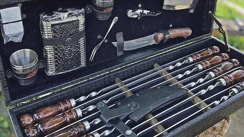 НА ПОДАРОК ШАШЛЫЧНЫЙ НАБОР КИЗЛЯР