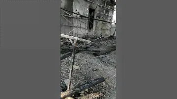 Сгорела гостиница "Уют" вчера в Кизляре