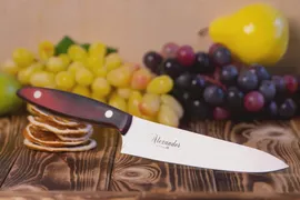 🛍 Нож кухонный Alexander M PRO AUS-8 StoneWash G10 Kizlyar Supreme Кизляр Суприм Russo Knives