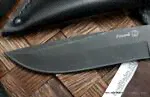 Нож Кизляр Речной, клинок - Стоунвош черный-1