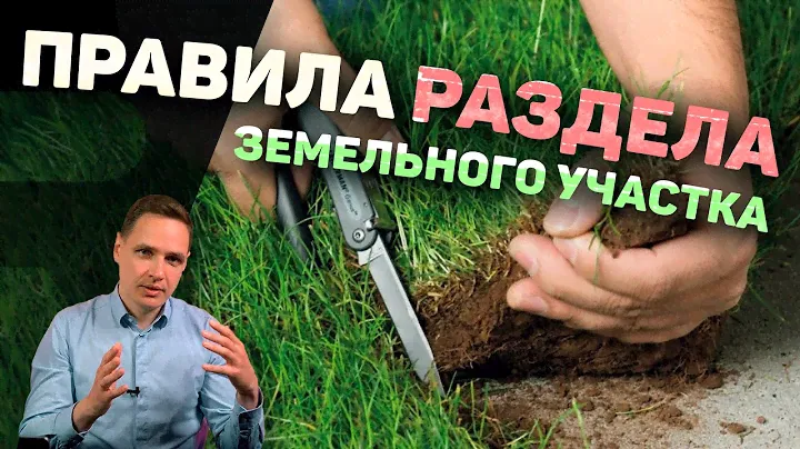 Раздел земельного участка. 5 требований Земельного кодекса РФ 2022