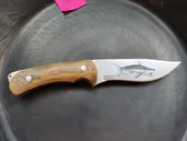 Нож Кизляр рукоять орех _ Акула