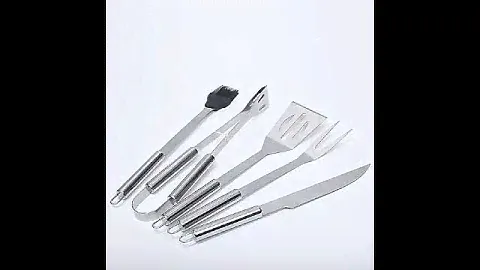 Набор инструментов Amiro Grill Set AGS-005 для барбекю/гриля из нержавеющей стали в чемодане