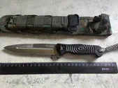 Нож Кизляр, Легион, сатин,черная рукоять,камо ножны D2