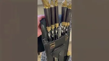 Шашлычный Набор Кизляр в Колчане из натуральной кожи