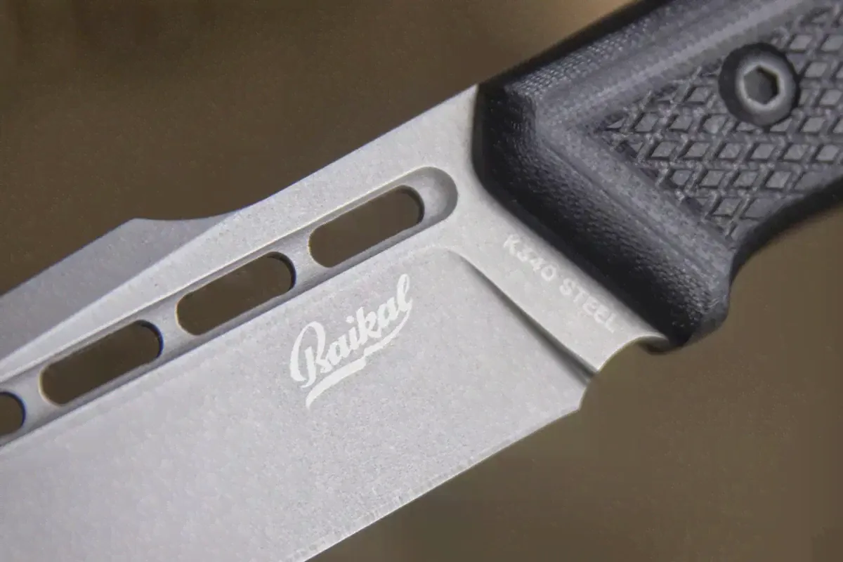 🛍 УНИВЕРСАЛЬНЫЙ ТУРИСТИЧЕСКИЙ ОХОТНИЧИЙ НОЖ BAIKAL K340 G10 TACWASH КИЗЛЯР СУПРИМ-4