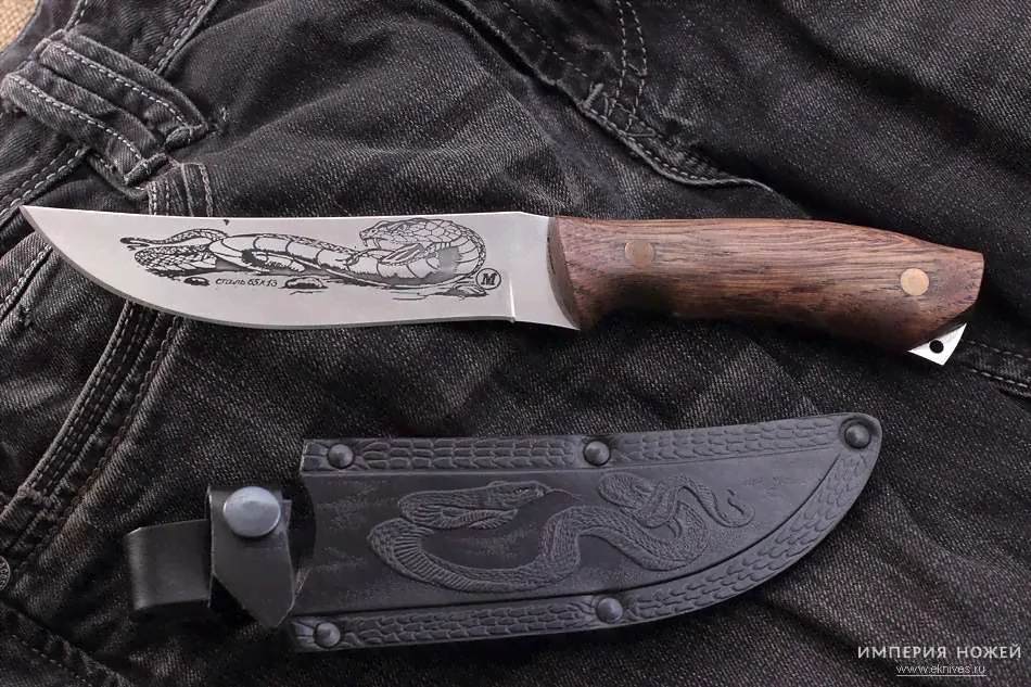 Нож "Змей" Кизляр 65х13