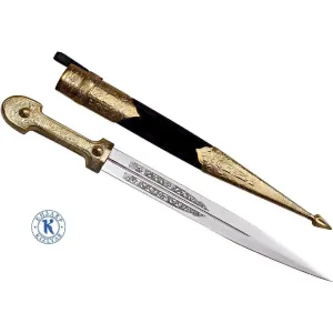 Кавказский кинжал латунный (45 см, Кизляр)-0