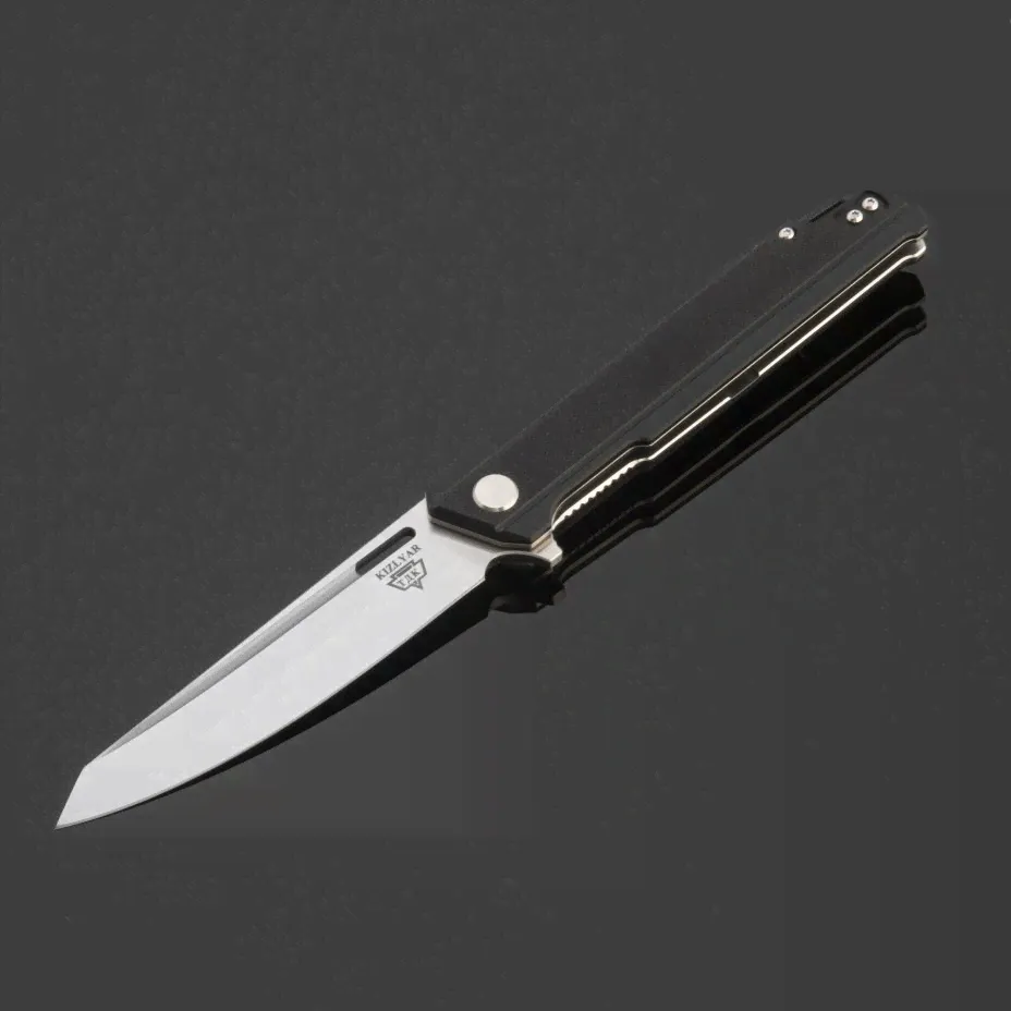 Нож складной ТД Кизляр Rapid, сталь D2, рукоять G10 black
