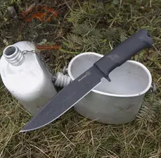 Кизляр Милитари черный, черная рукоять