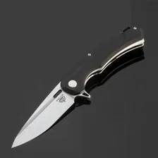 Нож складной ТД Кизляр A-01, сталь D2, рукоять G10 black