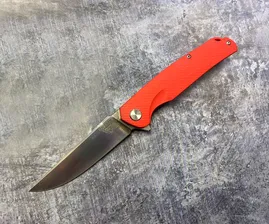 Складной нож Shark Red, сталь D2, G-10, ТДК Кизляр