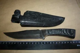 Нож Кизляр, Ф-1, микарта